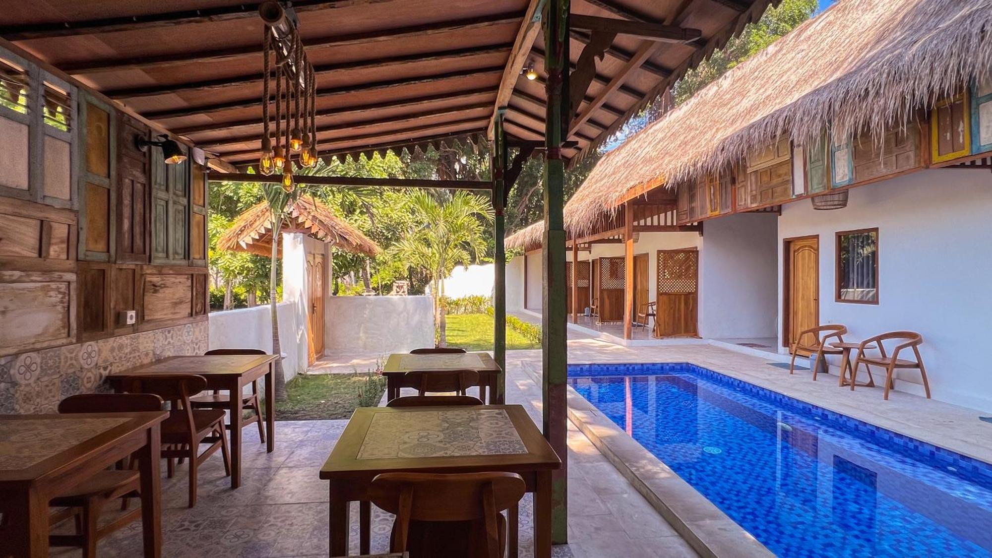Bae Gili Inn Gili Air Extérieur photo