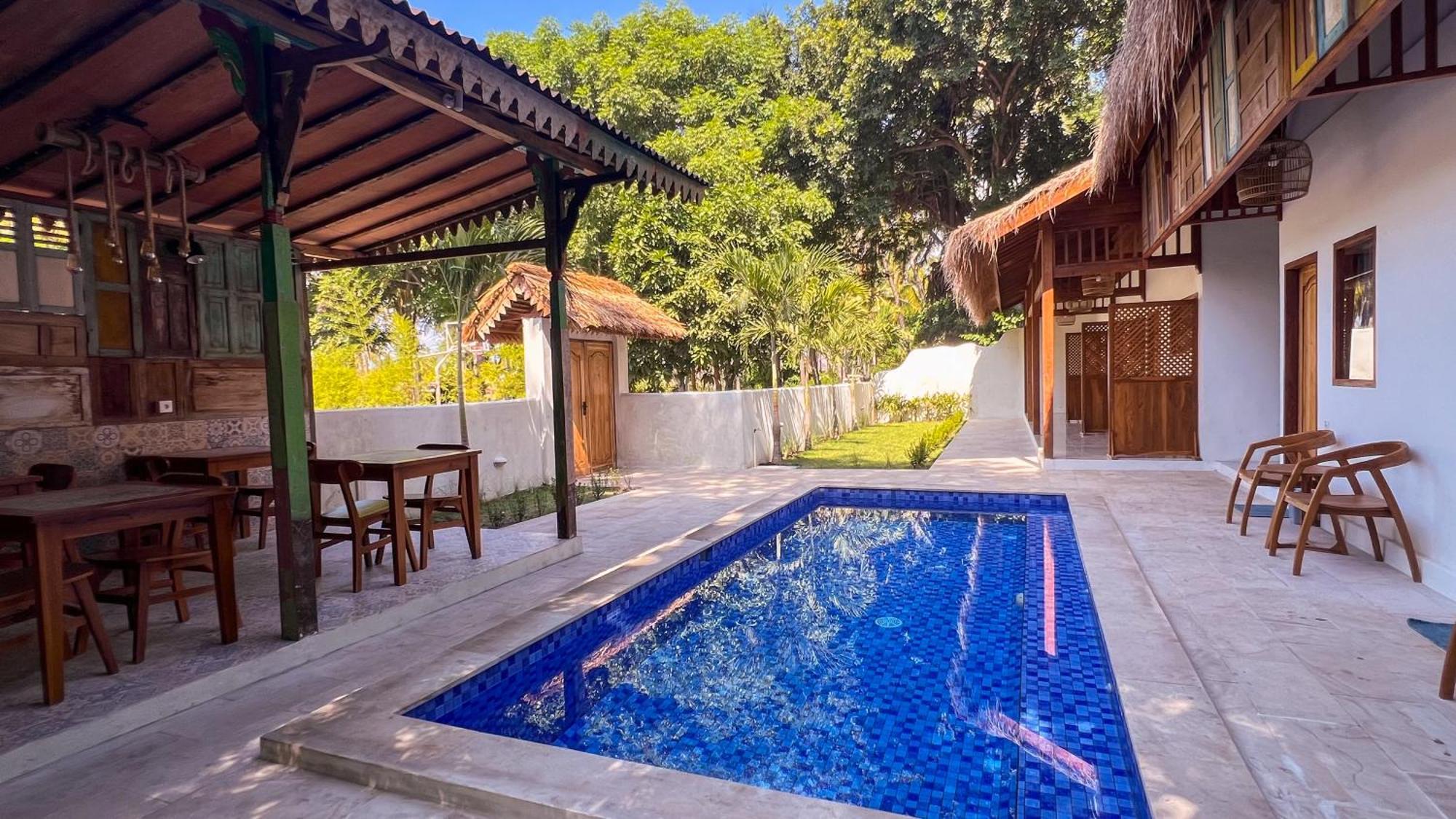 Bae Gili Inn Gili Air Extérieur photo